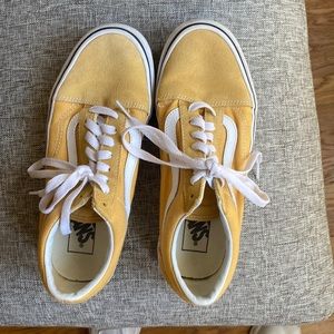 Light yellow vans